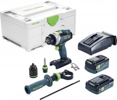 Festool 576773 Cordless percussion drill QUADRIVE TPC 18/4 5,2/4,0 I-Plus £509.95